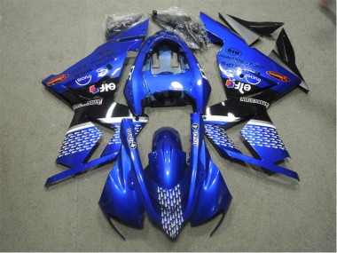 2003-2005 Blau Touch4 Kawasaki ZX10R Motorrad Verkleidung