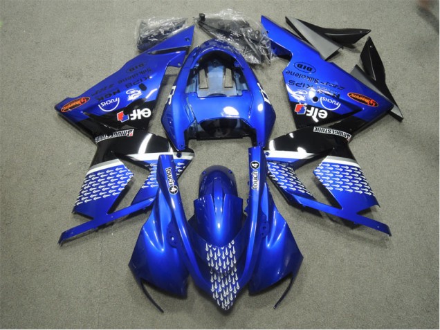 2003-2005 Blau Touch4 Kawasaki ZX10R Motorrad Verkleidung 2003-2005 Blau Touch4 Kawasaki ZX10R Motorrad Verkleidung
