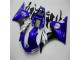2003-2005 Blau Weiß Schwarz Yamaha YZF R6 Motorrad Verkleidung