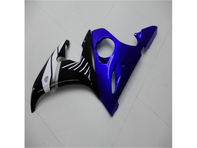 2003-2005 Blau Weiß Schwarz Yamaha YZF R6 Motorrad Verkleidung