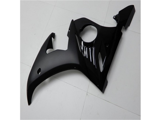 2003-2005 Matt schwarz glänzend Yamaha YZF R6 Motorrad Verkleidung 2003-2005 Matt schwarz glänzend Yamaha YZF R6 Motorrad Verkleidung