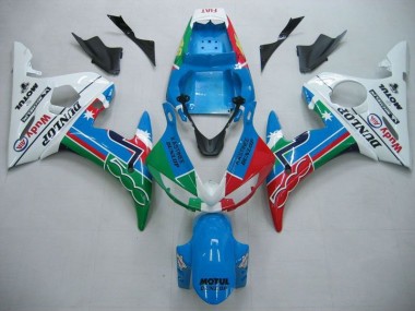 2003-2005 Mehrfarbig Yamaha YZF R6 Motorrad Verkleidung