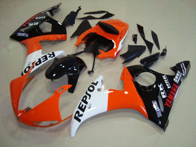 2003-2005 Repsol Yamaha YZF R6 Motorrad Verkleidungen 2003-2005 Repsol Yamaha YZF R6 Motorrad Verkleidungen