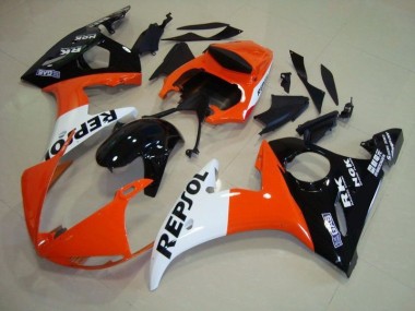2003-2005 Repsol Yamaha YZF R6 Motorrad Vollverkleidung