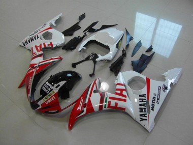 2003-2005 Rot Fiat Yamaha YZF R6 Motorrad Verkleidung