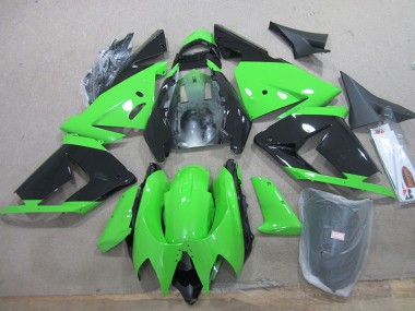 2003-2005 Schwarz Grün Kawasaki ZX10R Motorrad Verkleidung