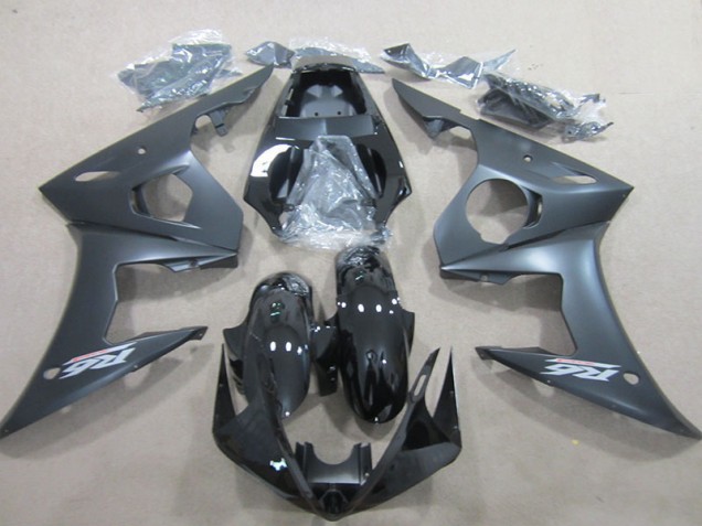 2003-2005 Schwarz Yamaha YZF R6 Motorrad Verkleidung Komplett Sets 2003-2005 Schwarz Yamaha YZF R6 Motorrad Verkleidung Komplett Sets