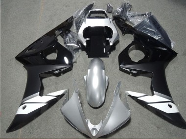 2003-2005 Schwarz Yamaha YZF R6 Motorrad Verkleidung & Plastik