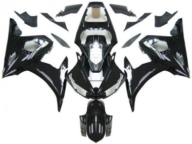 2003-2005 Schwarz Yamaha YZF R6 Motorrad Verkleidungen
