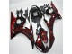 2003-2005 Schwarz rote Flamme Yamaha YZF R6 Motorrad Verkleidung 2003-2005 Schwarz rote Flamme Yamaha YZF R6 Motorrad Verkleidung