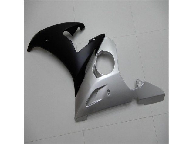 2003-2005 Silber Schwarz Yamaha YZF R6 Motorrad Verkleidung 2003-2005 Silber Schwarz Yamaha YZF R6 Motorrad Verkleidung