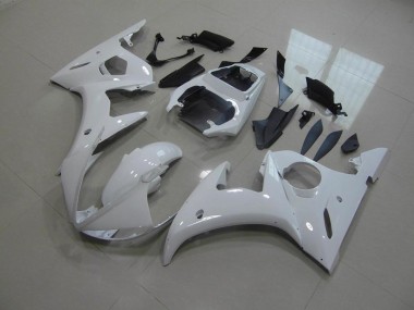 2003-2005 Weiß Kein Aufkleber Yamaha YZF R6 Motorrad Verkleidung