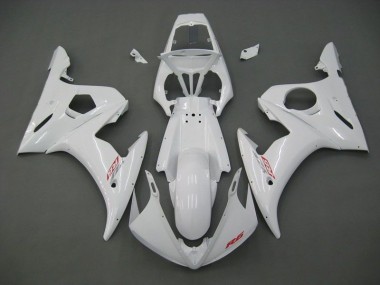 2003-2005 Weiß Yamaha YZF R6 Motorrad Verkleidung