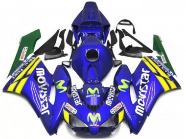 2004-2005 Blau Honda CBR1000RR Motorrad Verkleidung