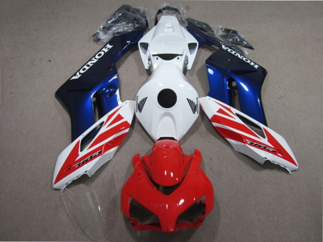 2004-2005 Blau Rot Weiß Honda CBR1000RR Motorrad Verkleidung 2004-2005 Blau Rot Weiß Honda CBR1000RR Motorrad Verkleidung