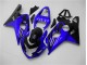 2004-2005 Blau Schwarz Suzuki GSXR 600/750 Motorrad Verkleidung