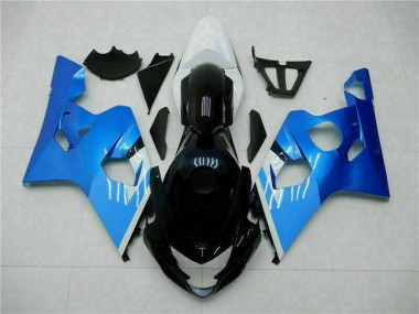 2004-2005 Blau Schwarz Suzuki GSXR 600/750 Motorrad Verkleidung & Plastik