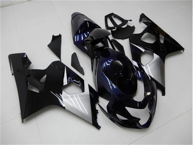 2004-2005 Blau Silber Suzuki GSXR 600/750 Motorrad Verkleidung 2004-2005 Blau Silber Suzuki GSXR 600/750 Motorrad Verkleidung
