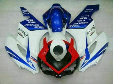 2004-2005 Blau Weiß Honda CBR1000RR Motorrad Verkleidung