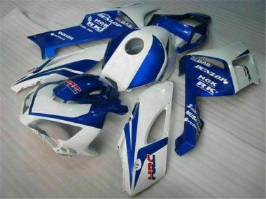 2004-2005 Blau Weiß Honda CBR1000RR Motorrad Verkleidung & Plastik