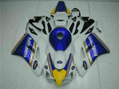 2004-2005 Blau Weiß Honda CBR1000RR Motorrad Verkleidungen