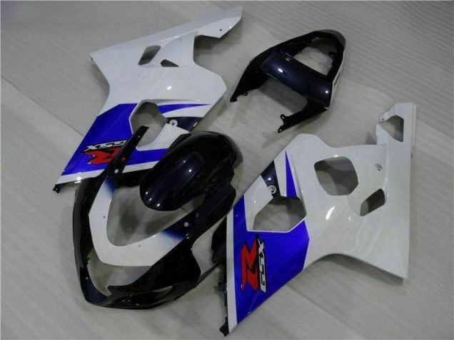 2004-2005 Blau Weiß Suzuki GSXR 600/750 Motorrad Vollverkleidung 2004-2005 Blau Weiß Suzuki GSXR 600/750 Motorrad Vollverkleidung