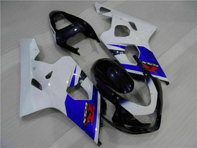 2004-2005 Blau Weiß Suzuki GSXR 600/750 Motorrad Vollverkleidung 2004-2005 Blau Weiß Suzuki GSXR 600/750 Motorrad Vollverkleidung