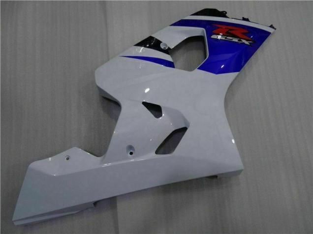 2004-2005 Blau Weiß Suzuki GSXR 600/750 Motorrad Vollverkleidung 2004-2005 Blau Weiß Suzuki GSXR 600/750 Motorrad Vollverkleidung