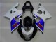 2004-2005 Blau Weiß Suzuki GSXR 600/750 Motorrad Vollverkleidung 2004-2005 Blau Weiß Suzuki GSXR 600/750 Motorrad Vollverkleidung