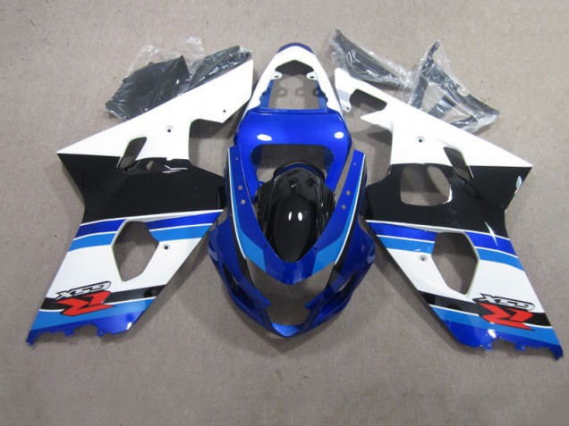 2004-2005 Blau Weiß Suzuki GSXR 600 Motorrad Verkleidung 2004-2005 Blau Weiß Suzuki GSXR 600 Motorrad Verkleidung