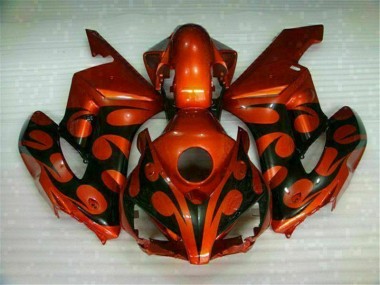 2004-2005 Braun Schwarz Honda CBR1000RR Motorrad Verkleidung