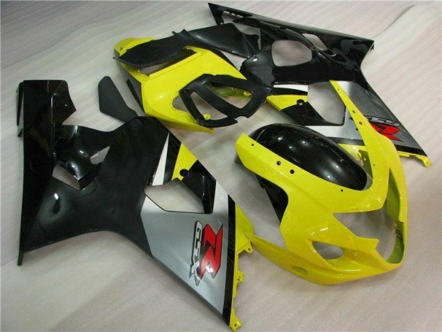 2004-2005 Gelb Schwarz Suzuki GSXR 600/750 Motorrad Verkleidungen 2004-2005 Gelb Schwarz Suzuki GSXR 600/750 Motorrad Verkleidungen