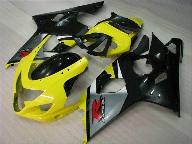 2004-2005 Gelb Schwarz Suzuki GSXR 600/750 Motorrad Verkleidungen 2004-2005 Gelb Schwarz Suzuki GSXR 600/750 Motorrad Verkleidungen