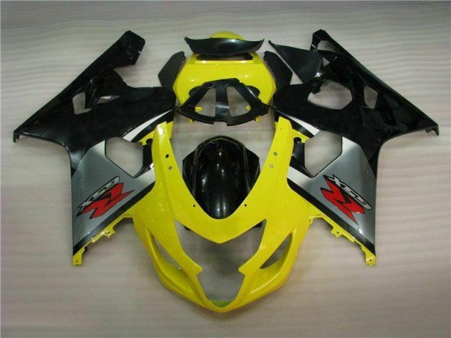 2004-2005 Gelb Schwarz Suzuki GSXR 600/750 Motorrad Verkleidungen 2004-2005 Gelb Schwarz Suzuki GSXR 600/750 Motorrad Verkleidungen