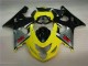 2004-2005 Gelb Schwarz Suzuki GSXR 600/750 Motorrad Verkleidungen 2004-2005 Gelb Schwarz Suzuki GSXR 600/750 Motorrad Verkleidungen