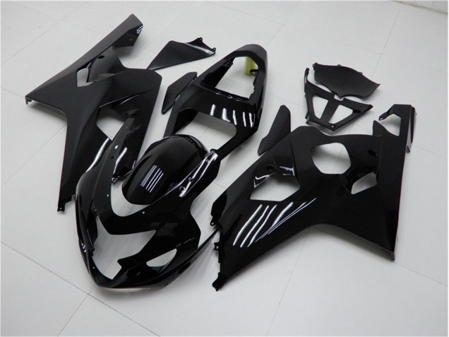 2004-2005 Glänzend Schwarz Suzuki GSXR 600/750 Motorrad Verkleidung 2004-2005 Glänzend Schwarz Suzuki GSXR 600/750 Motorrad Verkleidung