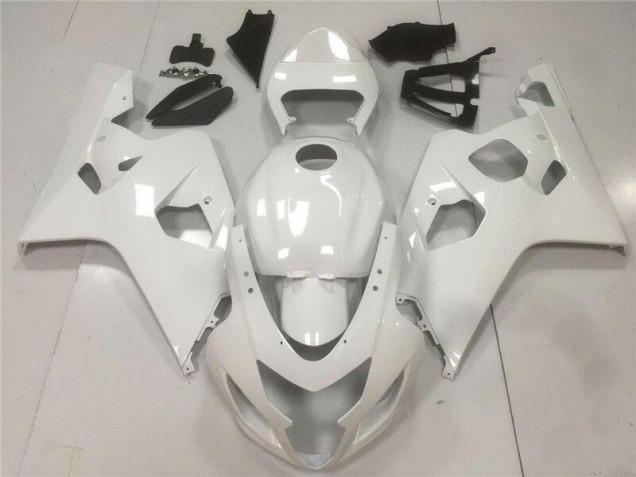 2004-2005 Glänzend Weiß Suzuki GSXR 600/750 Motorrad Verkleidung 2004-2005 Glänzend Weiß Suzuki GSXR 600/750 Motorrad Verkleidung