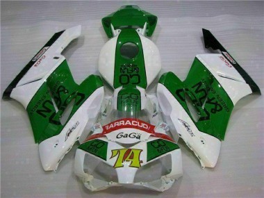2004-2005 Grün Weiß Honda CBR1000RR Motorrad Verkleidung