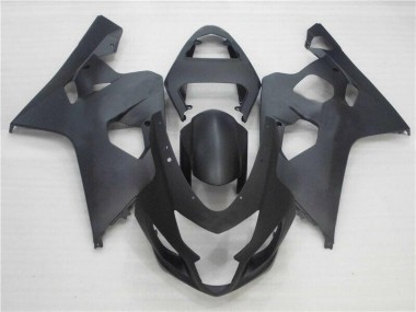 2004-2005 Matt Schwarz Suzuki GSXR 600/750 Motorrad Verkleidung