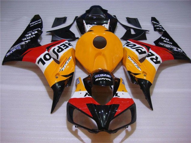 2004-2005 Orange Schwarz Repsol Honda CBR1000RR Motorrad Verkleidung 2004-2005 Orange Schwarz Repsol Honda CBR1000RR Motorrad Verkleidung