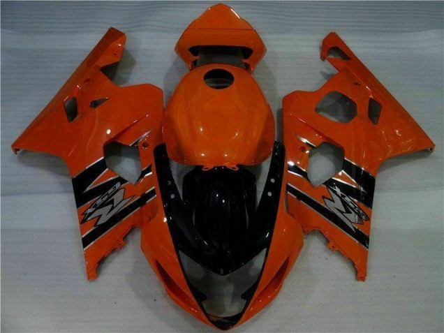 2004-2005 Orange Schwarz Suzuki GSXR 600/750 Motorrad Vollverkleidung 2004-2005 Orange Schwarz Suzuki GSXR 600/750 Motorrad Vollverkleidung