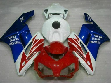 2004-2005 Rot Blau Honda CBR1000RR Motorrad Verkleidung