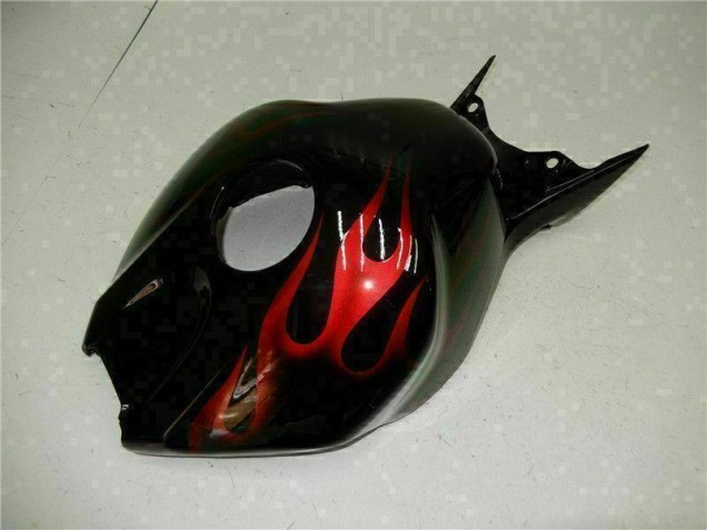 2004-2005 Rot Flamme Schwarz Honda CBR1000RR Motorrad Verkleidung 2004-2005 Rot Flamme Schwarz Honda CBR1000RR Motorrad Verkleidung