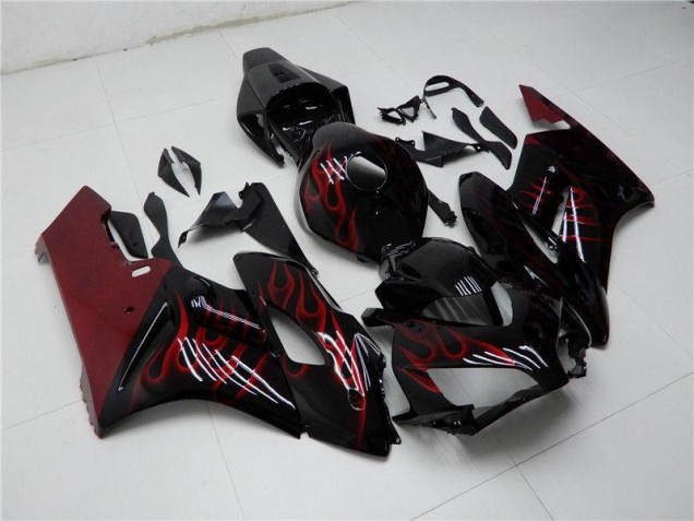 2004-2005 Rot Schwarz Honda CBR1000RR Motorrad Vollverkleidung 2004-2005 Rot Schwarz Honda CBR1000RR Motorrad Vollverkleidung