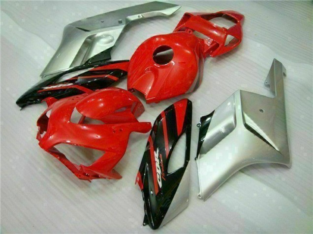 2004-2005 Rot Silber Honda CBR1000RR Motorrad Verkleidung 2004-2005 Rot Silber Honda CBR1000RR Motorrad Verkleidung