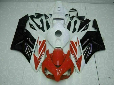 2004-2005 Rot Weiß Honda CBR1000RR Motorrad Verkleidung