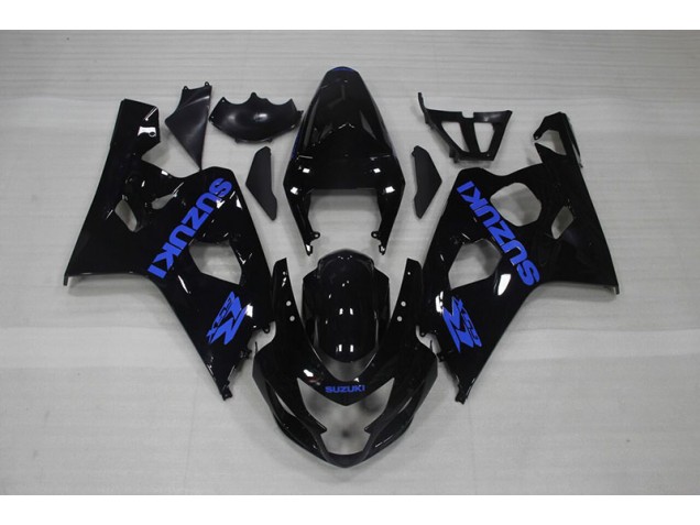 2004-2005 Schwarz Blau Aufkleber Suzuki GSXR 750 Motorrad Verkleidung 2004-2005 Schwarz Blau Aufkleber Suzuki GSXR 750 Motorrad Verkleidung
