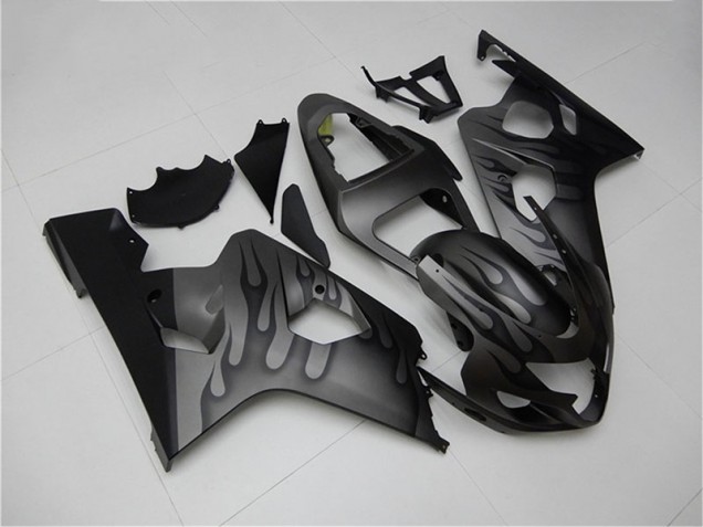 2004-2005 Schwarz Grau Suzuki GSXR 600/750 Motorrad Verkleidung 2004-2005 Schwarz Grau Suzuki GSXR 600/750 Motorrad Verkleidung