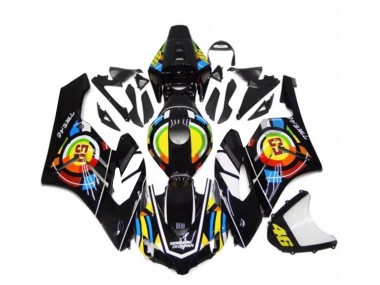 2004-2005 Schwarz Honda CBR1000RR Motorrad Verkleidung