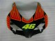 2004-2005 Schwarz Orange Honda CBR1000RR Motorrad Verkleidung 2004-2005 Schwarz Orange Honda CBR1000RR Motorrad Verkleidung